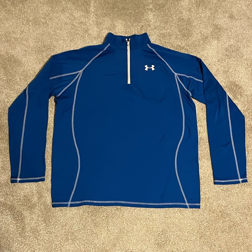 Under Armour coldgear loose fit quarter zip tech long sleeve
